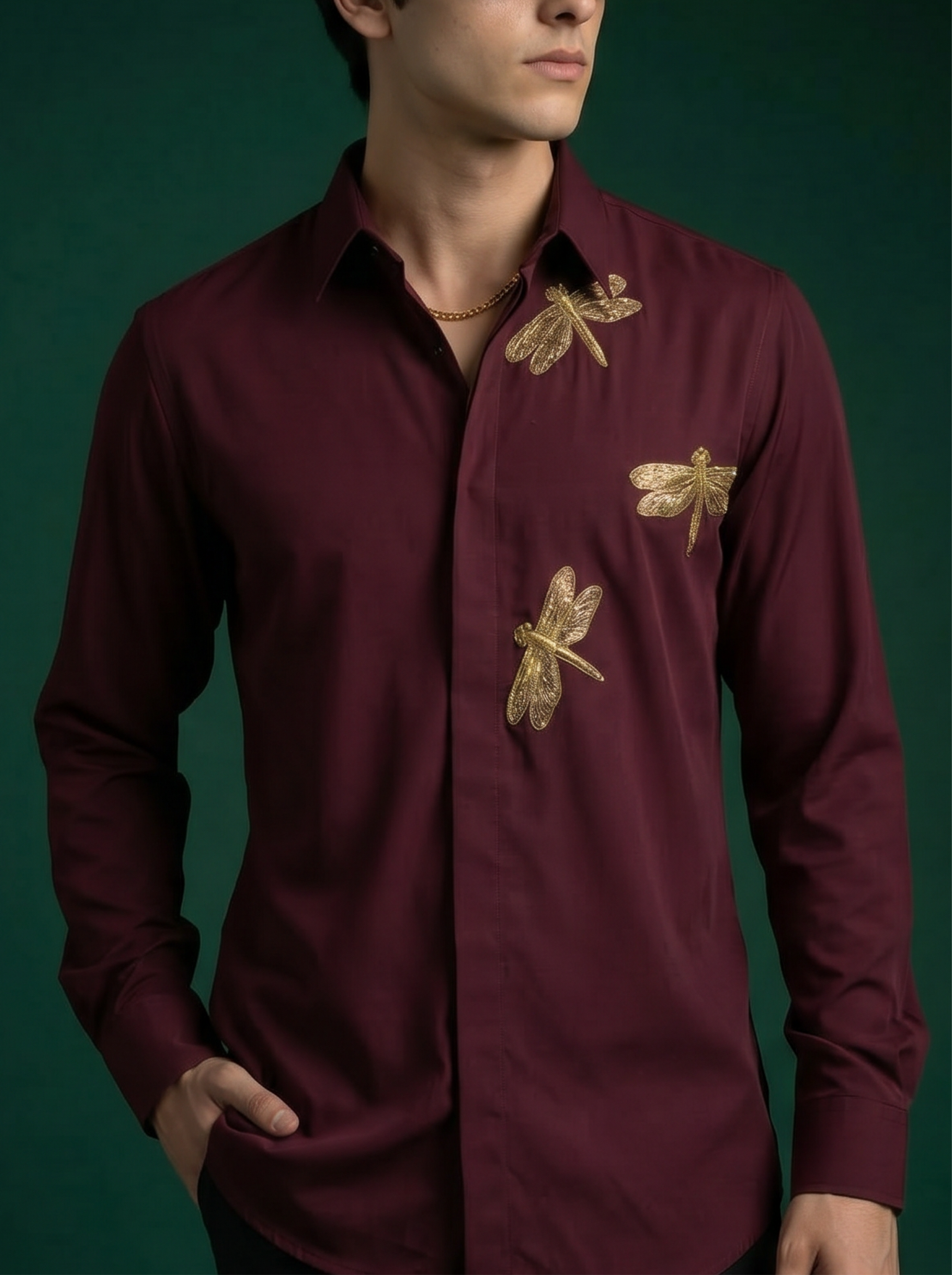 Crimson Flight Shirt