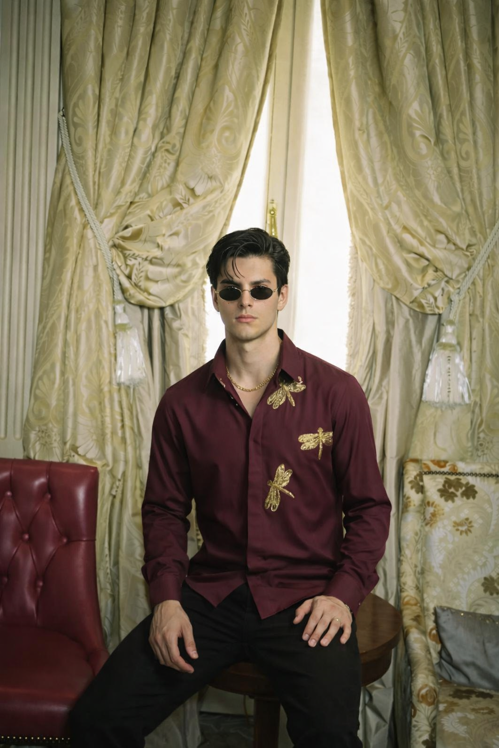 Crimson Flight Shirt