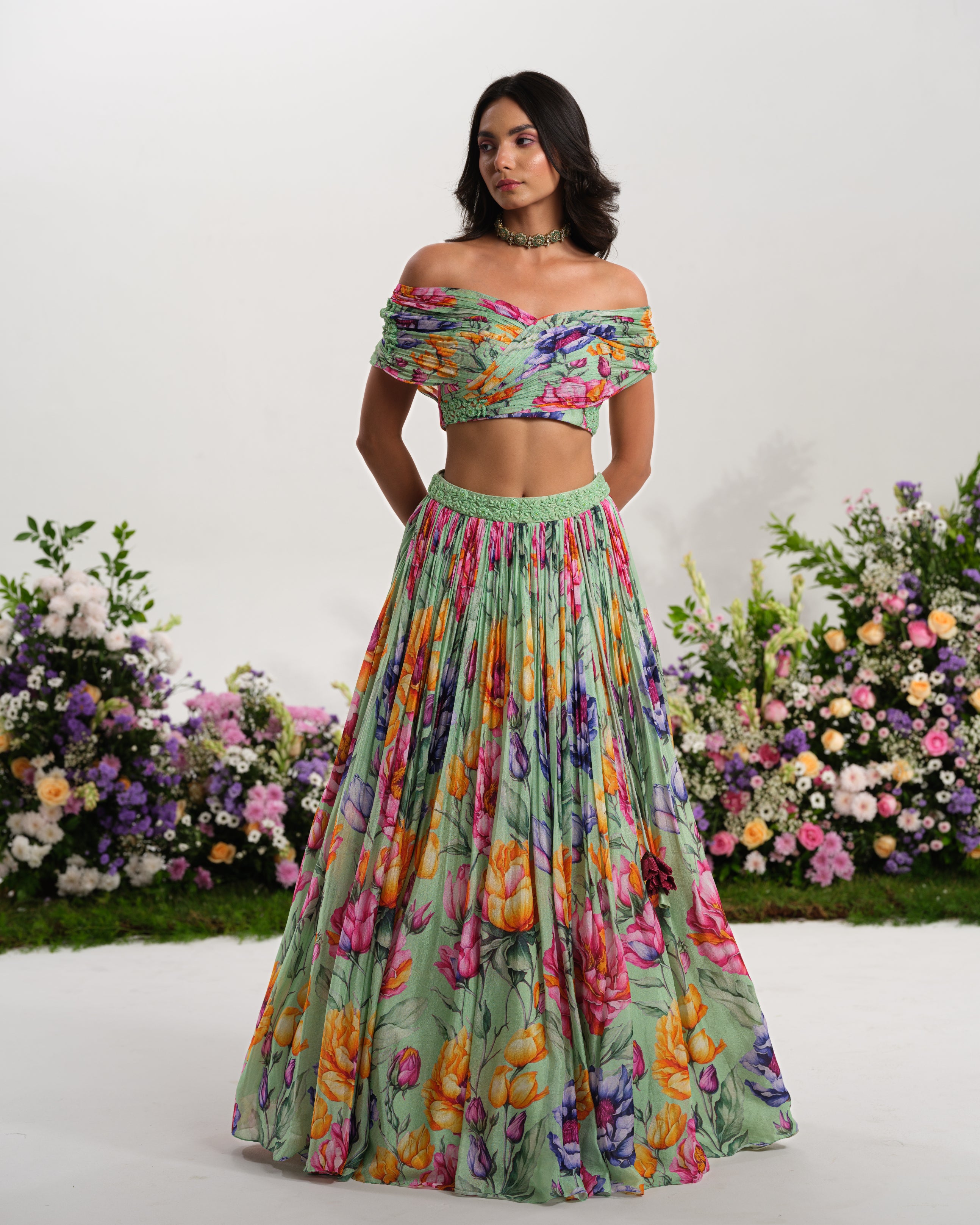 Meadow Melody Lehenga Set