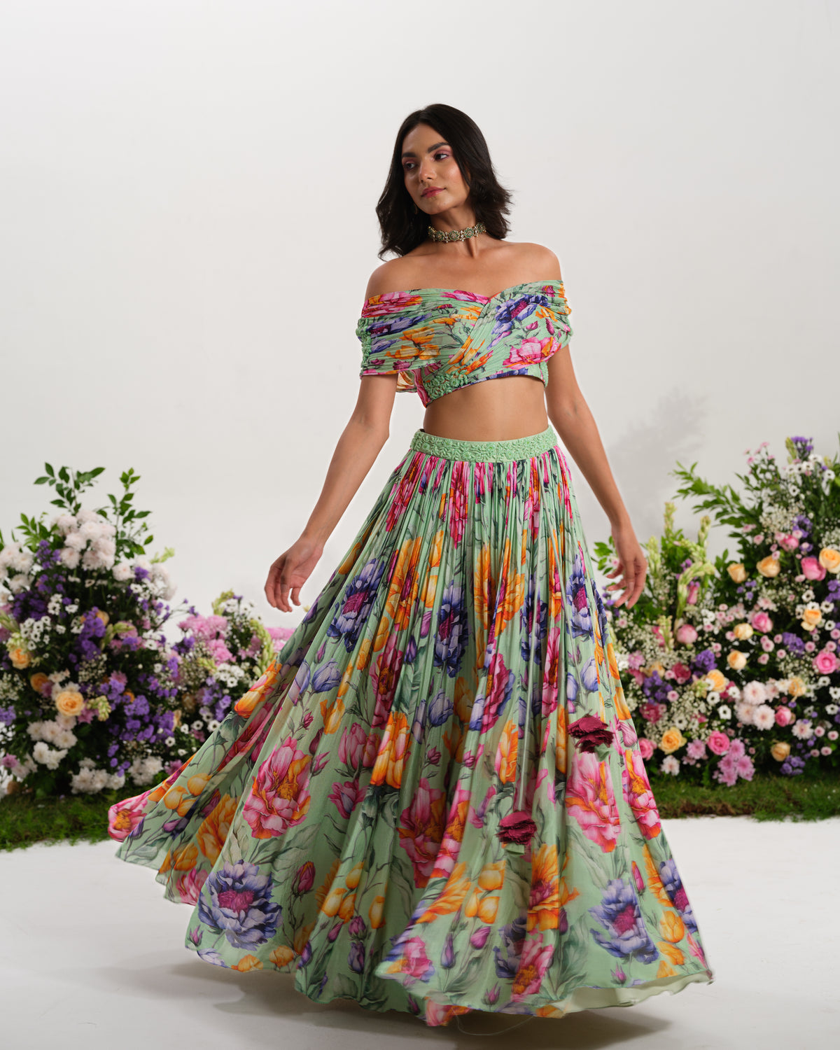 Meadow Melody Lehenga Set
