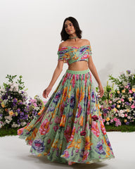 Meadow Melody Lehenga Set