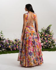 BLUSH CORSET LEHENGA SET