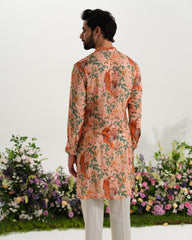 kurta peach color