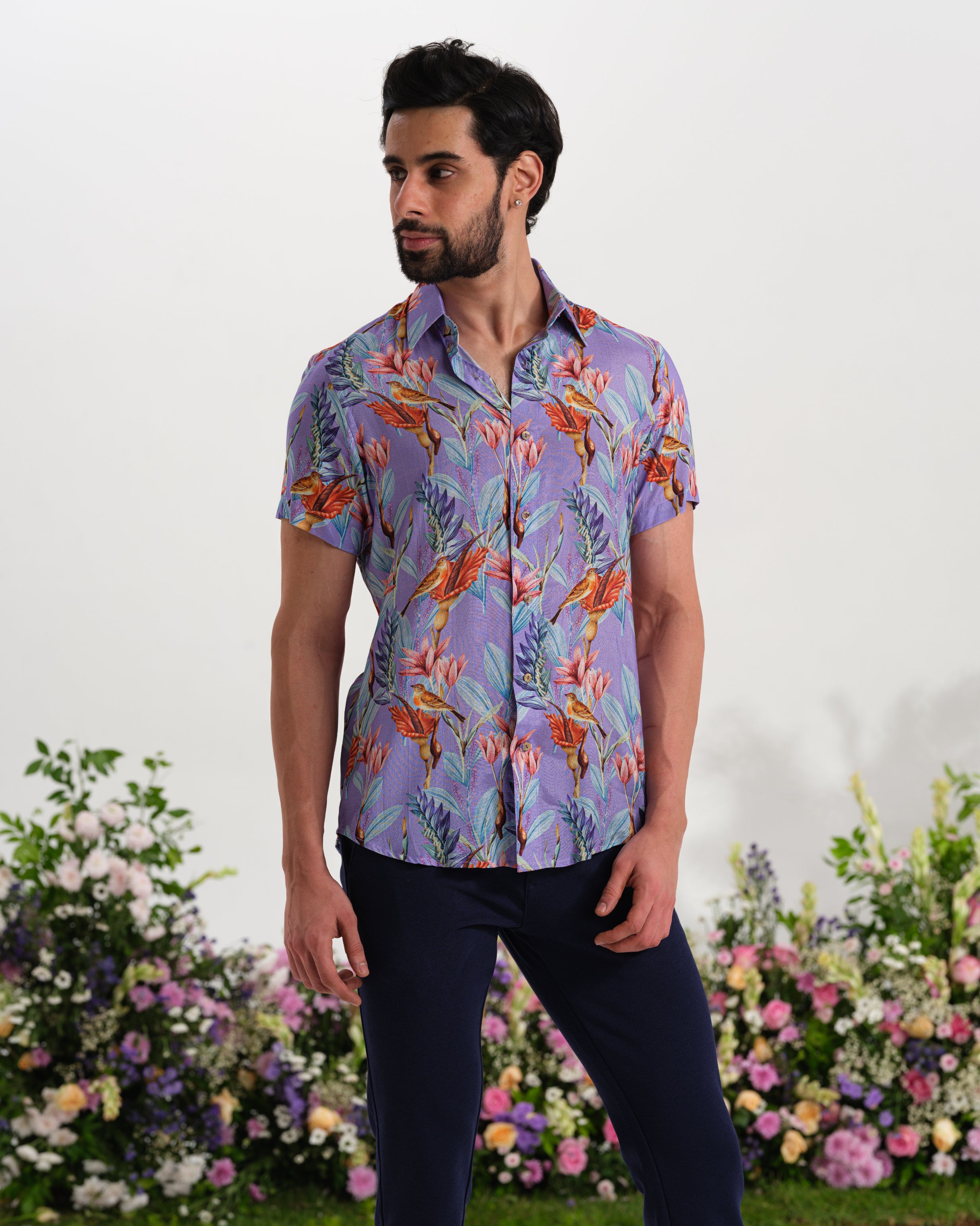 Lavender whisper shirt