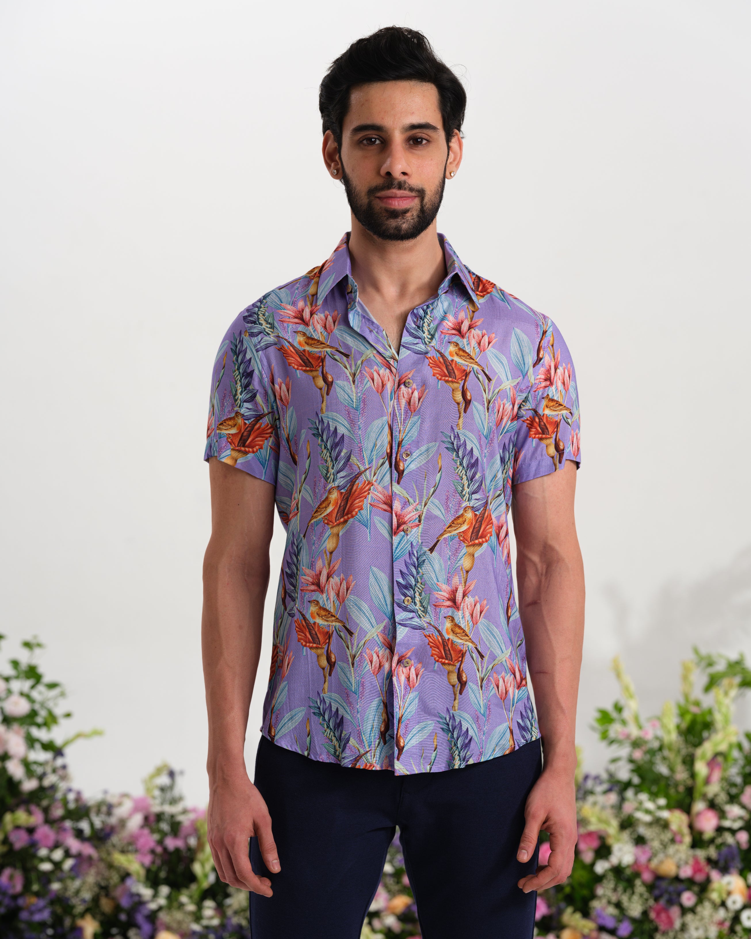 Lavender whisper shirt