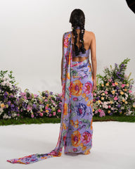 LAVENDER DREAMS DRAPE SAREE