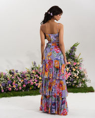 WISTERIA TIERED LEHENGA SET