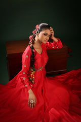 RUBY ELEGANCE ANARKHALI SET