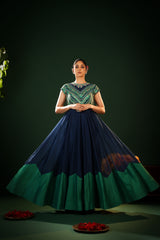 SONG OF BLUE ANARKHALI SET