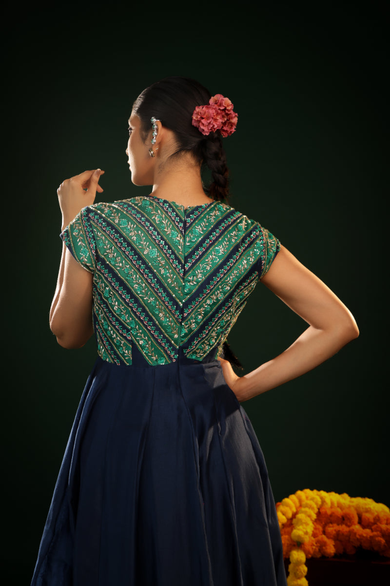 SONG OF BLUE ANARKHALI SET