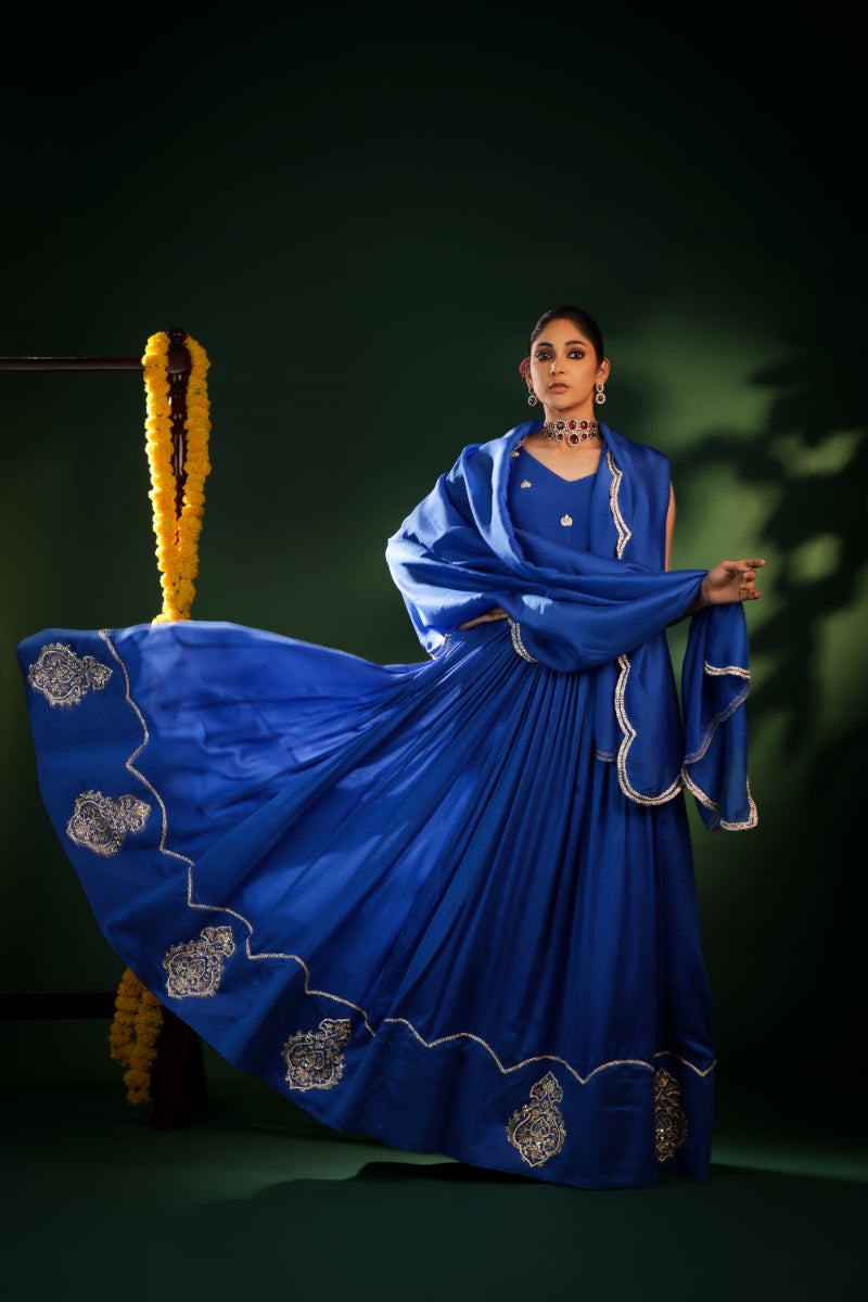 ROYAL MOON ANARKALI SET