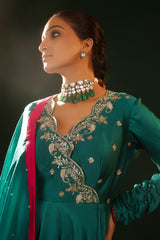 EMERALD MUSE ANARKALI SET