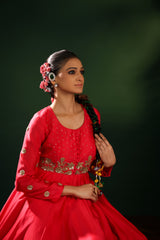 RUBY ELEGANCE ANARKHALI SET