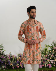 kurta peach color