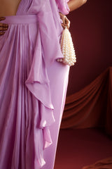LILAC LUXE PREDRAPED SAREE